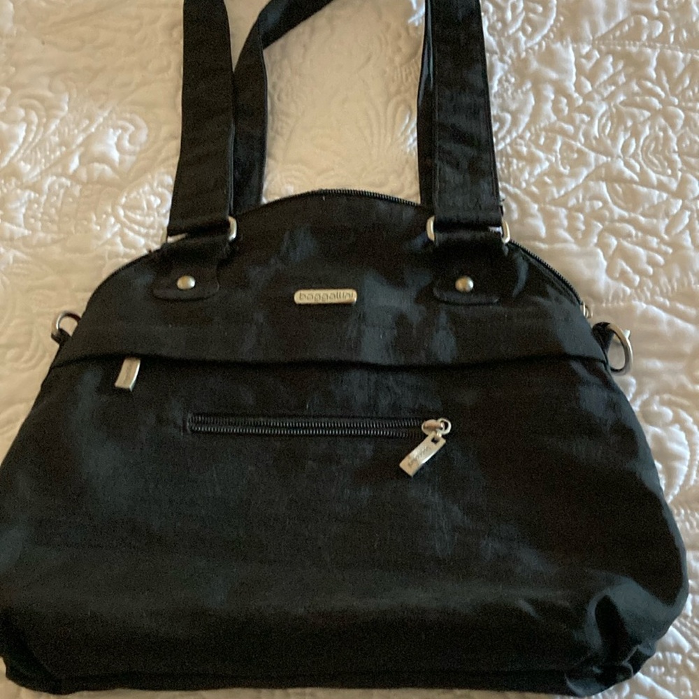 Baggallini microfiber shoulder bag